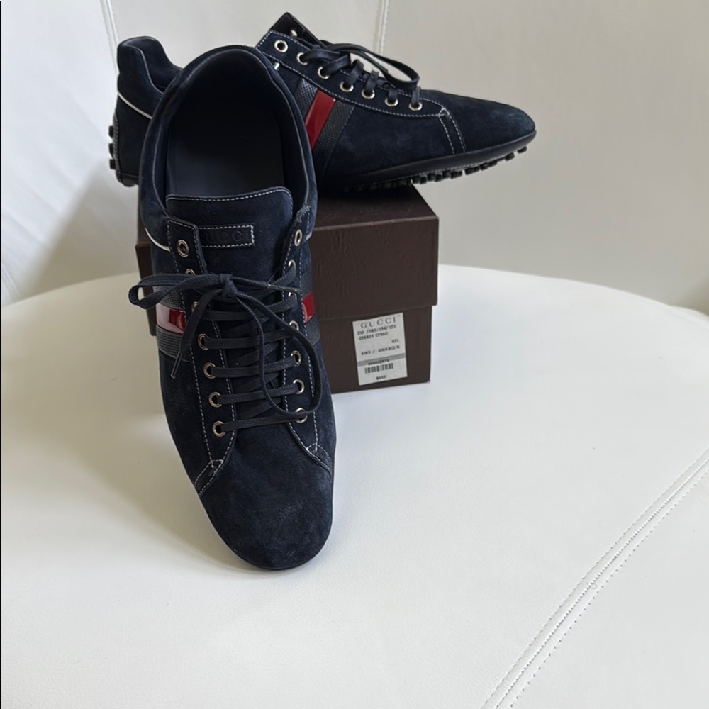 Gucci Blue Sneakers Sporty Design